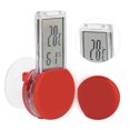 thumbnail image 1 of Digital Display Thermometer, Convenient Thermometer, Humidity for Reptile Thermometer Black,Red, 1 of 7