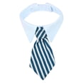 thumbnail image 1 of Corbata ajustable para perro y gato, ropa para perro y mascota, collar blanco, 1 of 5