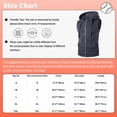 thumbnail image 4 of Sinleey Men Workout Hooded Tank Tops Sleeveless Gym Zip-up Hoodies with Pocket Bodybuilding Muscle Gray XXL, 4 of 4