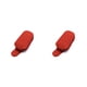thumbnail image 4 of Speravity cuero coche gafas clip auto gafas de sol anteojos caso automotriz interior tarjeta billete clave titular suministros rojo Rojo 2piezas Speravity CBP294978, 4 of 5