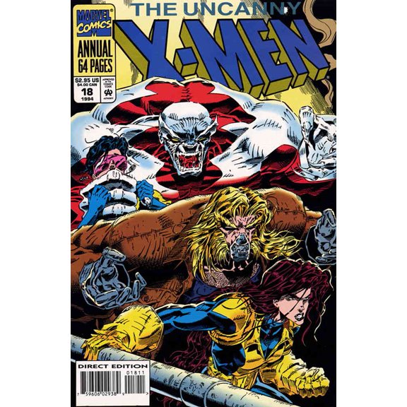 Uncanny X-Men, The Annual #18 VF ; Marvel Comic Book
