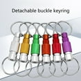 thumbnail image 6 of lanema Detachable Pull Apart Quick Release Keychains Key Rings Color Random Car Keychains, 6 of 7