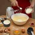 thumbnail image 5 of Multiple Sizes Stainless Steel and Food Safe Plastic Stackable Dishwasher Safe Measuring Cups With 5 Measuring Spoons, 5 of 8