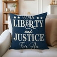 thumbnail image 5 of 4th of July PALIFEUR Pillow Covers, Indeoendence Day Linen Throw Pillow Covers, 18 x 18 Inch Patriots Pillow Case for Sofa Bedroom Coffice, Decorative Pillow Cover, 5 of 7