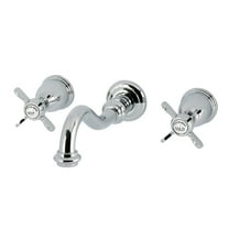 Kingston Brass KS3021BEX Essex Two-Handle Wall Mount Roman Tub Faucet, Polished Chrome