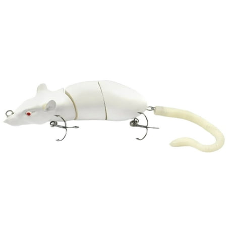 SIEYIO Jointed 3D Mouse Fishing Baits Hard Swimbait Baits Wobbler Fishing Tackle Tool
