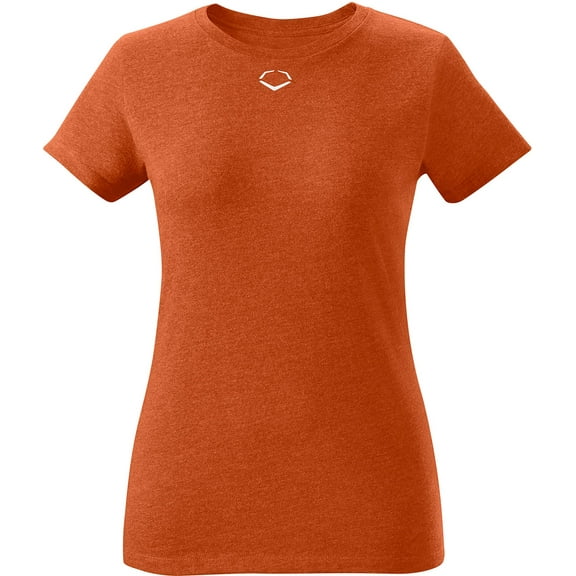 Evoshield Women's Blended Softball T-Shirt Burnt Orange 2XL