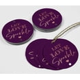 thumbnail image 4 of Inkdotpot Rose Gold Foil Paper Hang Tags Let Love Sparkle Wedding Favor Tags 100 Pieces, 4 of 6
