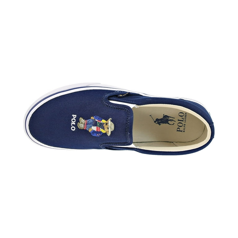 POLO RALPH LAUREN ☆ Keaton Polo Bear Slip-On Casual Shoes Polo Ralph Lauren Men's Keaton Polo Bear Slip-On Sneaker