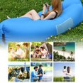 thumbnail image 5 of Inflatable Hammock, Portable Reclining Inflatable Sofa, Inflatable Recliner with Pillow for Camping, Vacation, Hiking, Beach, 5 of 5