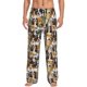 thumbnail image 1 of Fotbe Cute Dog Pantalones de Pijama para Hombre, Pantalones de Dormir, Pantalones de Casa con Cintura Ajustable y Bolsillos-Small, 1 of 6
