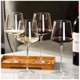 thumbnail image 1 of Juego de 4 copas de vino tinto Physkoa, cristal sin plomo de 530 ml, 1 of 6
