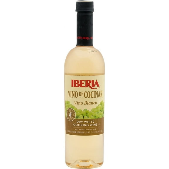 Pack of 12, Iberia Iberia Dry White Cooking Wine, 25.4 oz