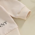 thumbnail image 5 of Bagilaanoe Toddler Baby Girl Casual Sweatshirt Long Sleeve Letter Print Pullover 6M 12M 18M 24M 3T Kids Spring Loose Tee Tops, 5 of 6
