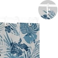 thumbnail image 5 of Coolnut Plants Flowers Bathroom Waterproof Shower Curtain Set, 60"X72" Bathtub Curtain with 12 Hooks for Bathroom Decor,Hotel,Room, 5 of 6