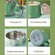 thumbnail image 5 of Olla eléctrica antiadherente portátil, multicocina eléctrica de 1,7 L con controles de potencia duales para salteados, bistec, pasta, ramen para dormitorio y apartamento (verde) ER, 5 of 5