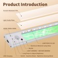thumbnail image 5 of Under Cabinet Lighting,LED Motion Sensor Light Indoor,50 LED ,3 Color Temps,Dimmable , Kitchen, Wardrobe,Stairs（2Pack）, 5 of 6