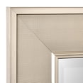 thumbnail image 3 of Head West Pave Brushed Nickel Stylish Bathroom and Wall Mirror - 19" x 31", 3 of 7