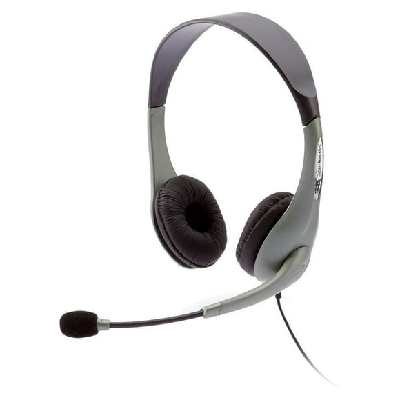 Cyber Acoustics Over-Ear USB Stereo Headset (AC-851B) - Black