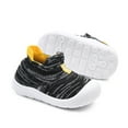 thumbnail image 2 of kamemir Baby Sock Shoes Toddler Walking Shoes Non Slip Slippers Boys Girls Slip On Sneakers (Black,4.5M), 2 of 5