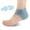 Blue, variant on Silicone Foot Chapped Care Tool Moisturizing Gel Heel Socks Cracked Skin