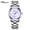 Purple Face, variant on Women's watch with mother-of-pearl dial and steel strap, luminous and waterproof, diamond-studded fashionable quartz watch, trendy and creative women's wristwatch