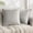 Light Gray, variant on Phantoscope Velvet Decorative Throw Pillows with Inserts, 3D Patchwork Design, 18 x 18 in, Beige, 2 Pack