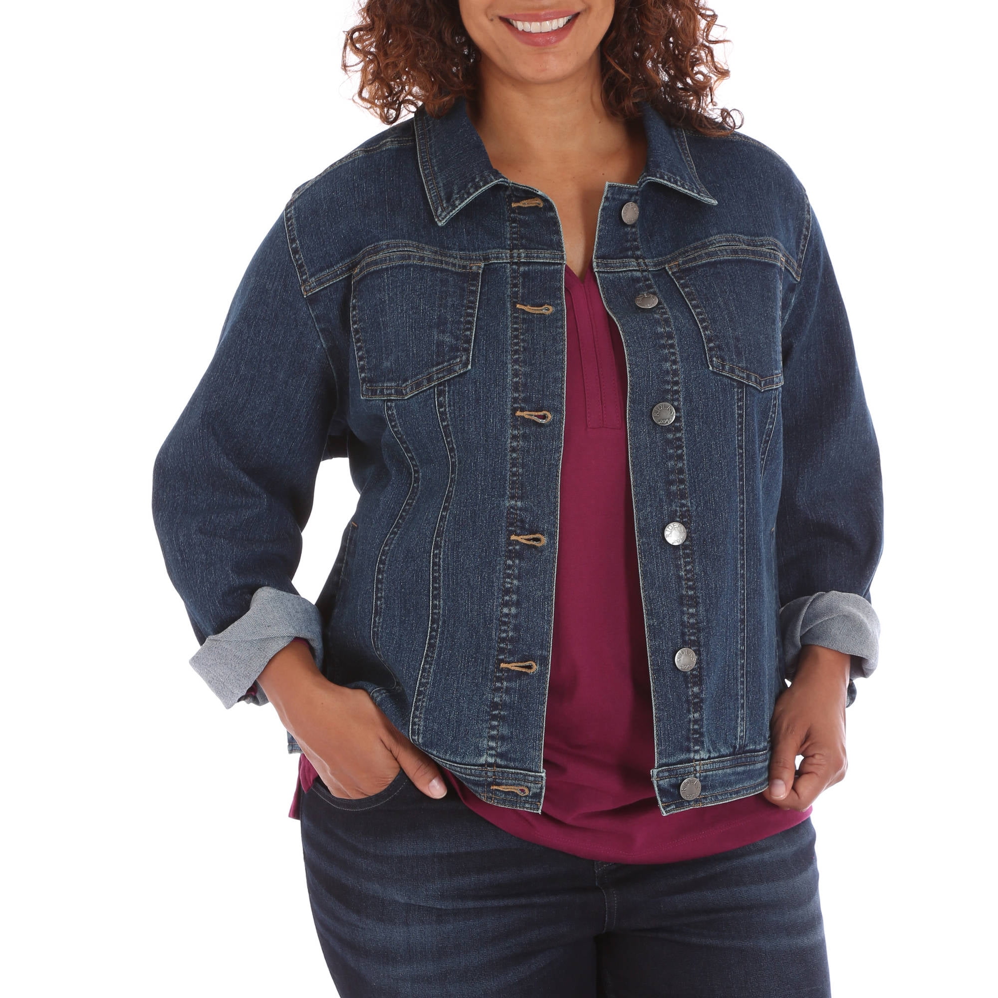 Women's Plus Denim Jacket