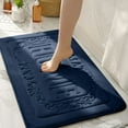 thumbnail image 1 of Alfombras de baño, tapete de baño, tapete absorbente para el baño, lavable, suave, cómodo y de rápida absorción de agua, asegurando estabilidad y antideslizante. Tapetes de chenilla., 1 of 6