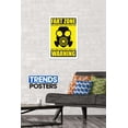 thumbnail image 2 of Warning - Fart Zone Wall Poster, 14.725" x 22.375", Framed, 2 of 5