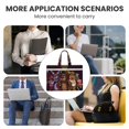 thumbnail image 7 of Saiise Five Nights At Freddy'S Print Zipper Document File Bag Pouch with Handle Waterproof Double Pocket Canvas File Storage Bag for Project Office School Foldable File Document Handbag Carrying Bag, 7 of 7