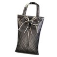thumbnail image 4 of Car Tissue Bag Hanging Lovely Appearance Waterproof Car Tissue Bag for All Types Of Vehicle Bowknot Black, 4 of 4