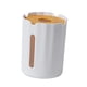 thumbnail image 5 of Caja dispensadora de pañuelos faciales, soporte para papel, organizador de servilletas, caja de pañuelos para Blanco, 5 of 9