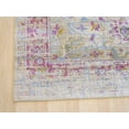 thumbnail image 3 of EORC Eastern Rugs FL72IV8X10 7 ft. 10 in. x 9 ft. 10 in. Ivory Bohemian Abstract Capella Rug, 3 of 6