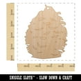 thumbnail image 2 of Pinecone Sketch Wood Holiday Christmas Tree Ornament Unfinished DIY Pre-Drilled Craft, 2 of 7