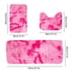 thumbnail image 3 of Tie-Dye Bathroom Rug Set 3-Piece Flocked Toilet Mats Non-Slip Absorbent Washable Bath Mat for Bathroom Floor Decor, 3 of 9