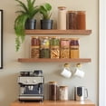 thumbnail image 5 of 32oz Glass Storage Containers with Lids, Glass Jars with Lids, Clear Food Storage Jar, Round Glass Canister Set of 6, Pantry Organizers and Storage for Cookie Pasta Flour Rice Tea Coffee Bean, 5 of 10