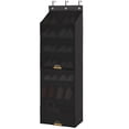 thumbnail image 2 of Large Deep Pocket Over the Door Shoe Organizer, Black, 2 of 10