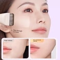 thumbnail image 3 of Professional Flat Foundation Brush with Palette for Liquid & Cream Makeup, Ultra-Soft Synthetic Bristles, Precise Blending, Portable Cosmetic Application Tool for All Skin Types, 3 of 8