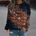 thumbnail image 1 of Puntoco moda mujer Otoño Invierno blusa de manga larga cuello redondo Casual pulóver tops sudaderas Puntoco Puntoco-2235, 1 of 5