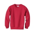 thumbnail image 1 of Hanes ComfortBlend EcoSmart Boy`s Crewneck Sweatshirt, M, Deep Red, 1 of 1
