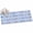 Blue, variant on 2x3ft Area Rug,Birds Sparrows on Cables Washable Large Rugs Soft Non-Slip Floor Rug White Snow Points Non-Shedding Indoor Carpets for Living Room Bedroom Home Office Nursery