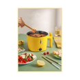 thumbnail image 3 of Wok Électrique Multifonction Wok Électrique Wok Électrique Mini Poêle Antiadhésive, Double Couche, 3 of 5