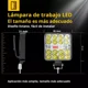 thumbnail image 4 of Par Faros Auxiliar Auto Moto Luz De Advertencia Flash, 4 of 8