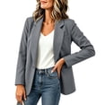 thumbnail image 2 of QIYAGBSA Blazer for Women, Long Sleeve Lapel Collar with Pockets for Office and Casual, 2 of 7