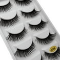 thumbnail image 4 of Pestañas postizas naturales Xihbxyly Liquidación de verano Paquete múltiple de 5 pares, 4 of 4