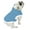Baby Blue, variant on English Bulldog BIGGER THAN BEEFY Hoodie T-Shirt - Fits 56 to 80 Pound Dog - Available in 6 Colors!