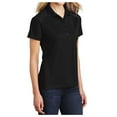 thumbnail image 4 of Yellow Rooster Women's Dri-Mesh Pro Female Polo T-Shirts Black XS, 4 of 6