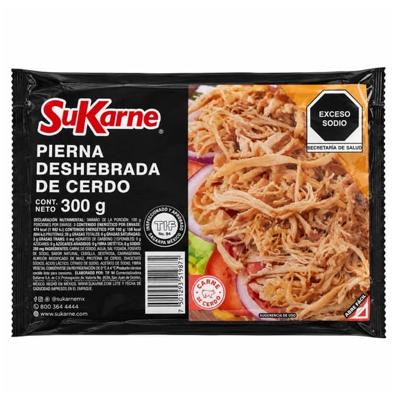 Deshebrada de cerdo SuKarne 3 g