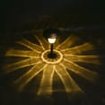 thumbnail image 4 of FKHouse 4 Pcs Solar LED Path Lights, Bronze Automatic Led for Patio, Lawn & Garden (Warm White), 4 of 6